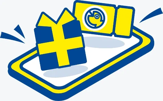 いろんなクーポンがもらえる!